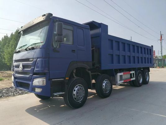 Camión de descarga HOWO usado 8X4 12 llantas Camiones de remate para transporte de larga distancia