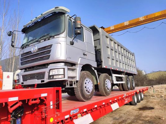 Tipo de elevación delantera 351-450hp HOWO 8*4 5ton 8ton 10ton camión de remate camiones de construcción