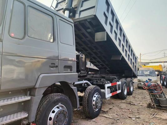 Certificado GCC Shacman F3000 8*4 camión de descarga con capacidad de motor de 6-8L en gris