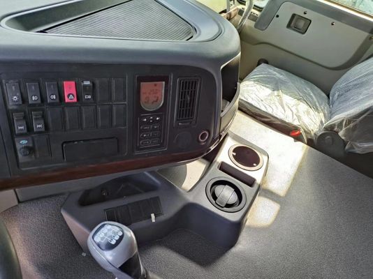 10 neumáticos 336 CV de segunda mano Peacock azul Sinotruck HOWO 6 * 4 camión de basura Euro 3/4/5 Validable