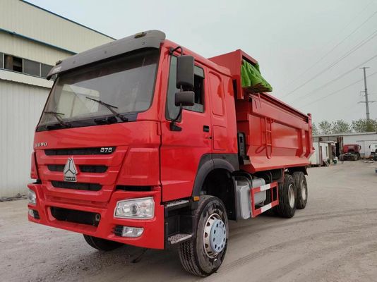 Certificado DOT HOWO 6*4 Camión de caída 5 toneladas 8 toneladas 10 toneladas Capacidad para camiones de construcción