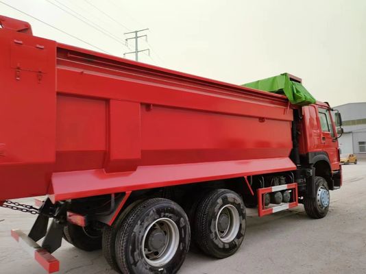 Certificado DOT HOWO 6*4 Camión de caída 5 toneladas 8 toneladas 10 toneladas Capacidad para camiones de construcción