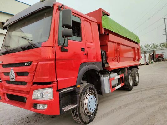 Certificado DOT HOWO 6*4 Camión de caída 5 toneladas 8 toneladas 10 toneladas Capacidad para camiones de construcción