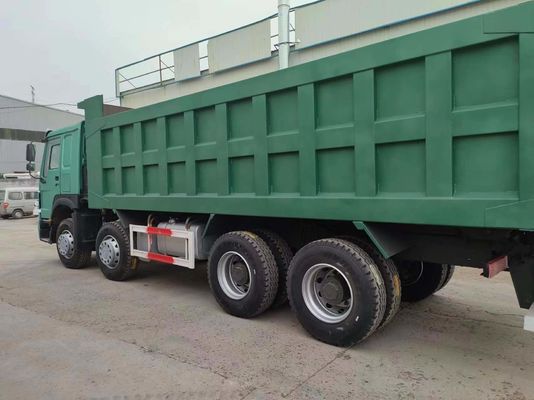 Pneumático 12.00r20 ECE Certificado Sinotruk HOWO 8 veces 4 camión de segunda mano Verde Color