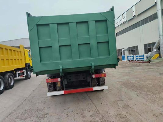 Estilo de elevación delantera 375HP Sinotruk HOWO 8*4 camión de descarga camión de segunda mano para descargar