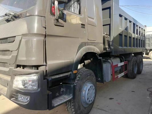 Vehículo comercial Sinotruck HOWO 6*4 Camión de basura Camión de segunda mano 10 neumáticos Color gris
