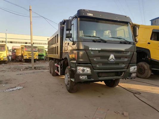 Vehículo comercial Sinotruck HOWO 6*4 Camión de basura Camión de segunda mano 10 neumáticos Color gris