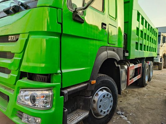 Servicio postventa garantizado HOWO 375HP 6*4 camión de descarga con diseño de neumáticos sin tubo