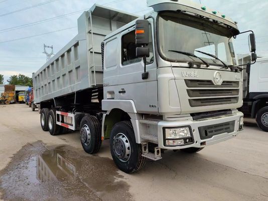 Camión de tiradores usados Shacman 8X4 12 ruedas 430HP camiones de tiradores con diseño de neumáticos radiales