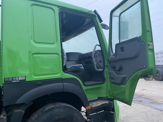 Tipo de transmisión manual Sinotruck HOWO Verde 12 ruedas 8*4 camión de descarga con 371-430 CV