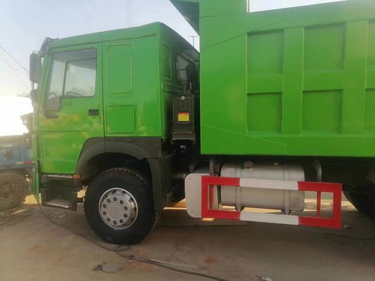 Transmisión manual Tipo 12.00r20 neumático de segunda mano Sinotruck HOWO 6*4 camión de descarga 10 neumáticos