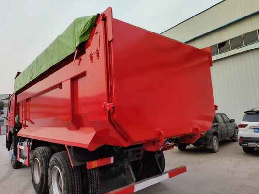 Sinotruck usado de 351-450 hp HOWO 6 * 4 camión de descarga con diseño de neumáticos radiales