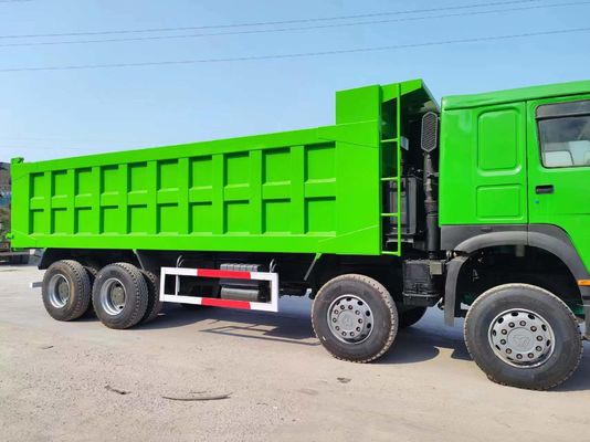 Sinotruck usado HOWO 6*4 camión de descarga verde camión de gran capacidad de carga pesada con motor de 6-8L