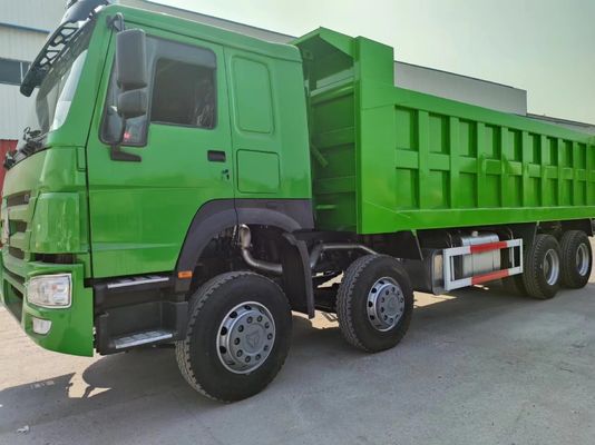Sinotruck usado HOWO 6*4 camión de descarga verde camión de gran capacidad de carga pesada con motor de 6-8L