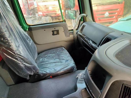Diseño de neumáticos radiales Sinotruk HOWO Verde 8*4 camión de descarga tipo U 12 ruedas transporte