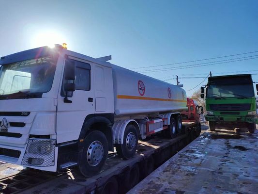 Camión cisterna de combustible con capacidad de motor de 8 litros para el transporte de gasóleo y diesel