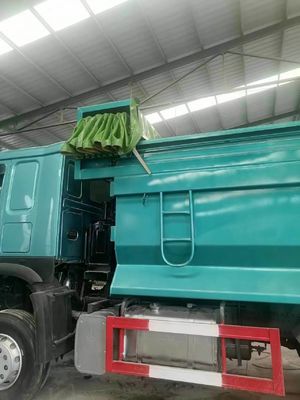 351-450hp Transmisión manual Sinotruck HOWO 6*4 camión de descarga con caja de embalaje tipo U