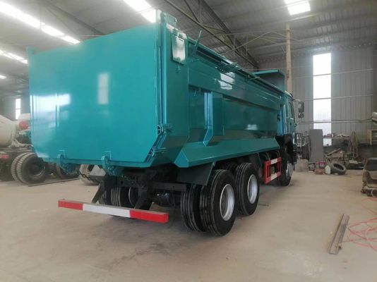 351-450hp Transmisión manual Sinotruck HOWO 6*4 camión de descarga con caja de embalaje tipo U