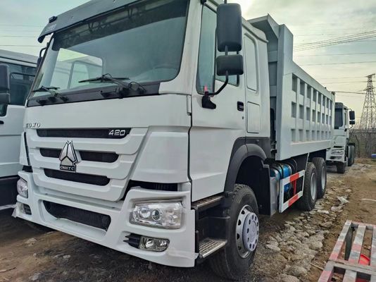 HOWO 6X4 camión pesado con 18 metros cúbicos y 351-450 caballos de fuerza