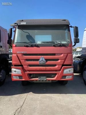 Transmisión manual HOWO 6*4 camión tractor 375HP 371HP 10 neumáticos cabeza de remolque de trabajo pesado