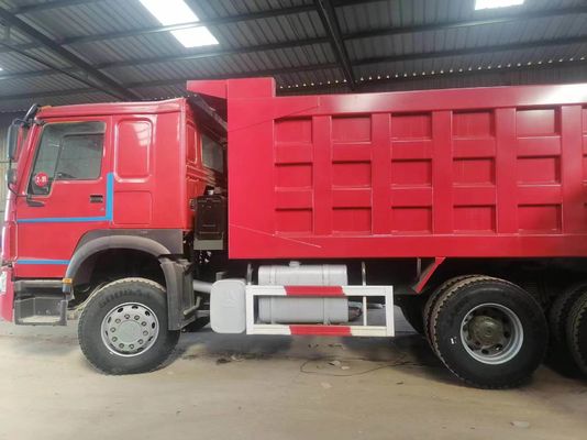 Sinotruk HOWO 6X4 camión 371HP 10 ruedas camiones de descarga usados con capacidad de motor de 6-8L