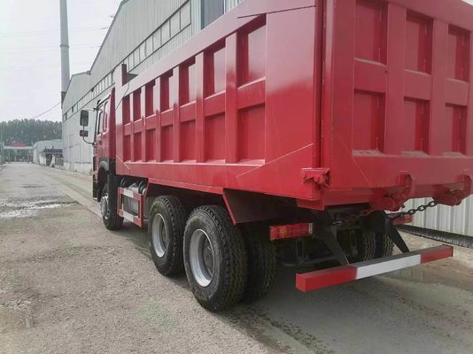 Sinotruk HOWO 6X4 camión 371HP 10 ruedas camiones de descarga usados con capacidad de motor de 6-8L