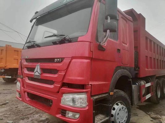Sinotruk HOWO 6X4 camión 371HP 10 ruedas camiones de descarga usados con capacidad de motor de 6-8L