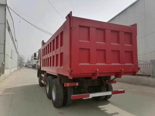 Sinotruk HOWO 6X4 camión 371HP 10 ruedas camiones de descarga usados con capacidad de motor de 6-8L