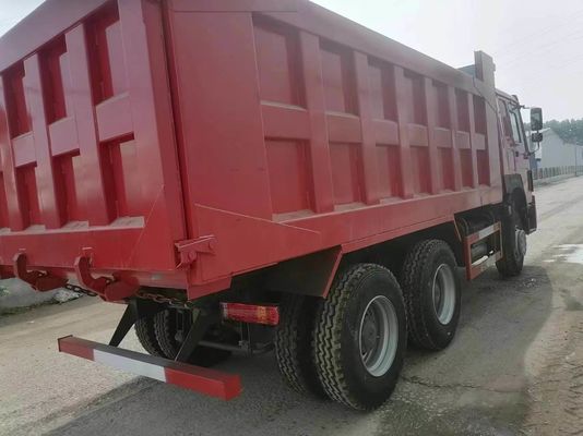 Sinotruk HOWO 6X4 camión 371HP 10 ruedas camiones de descarga usados con capacidad de motor de 6-8L