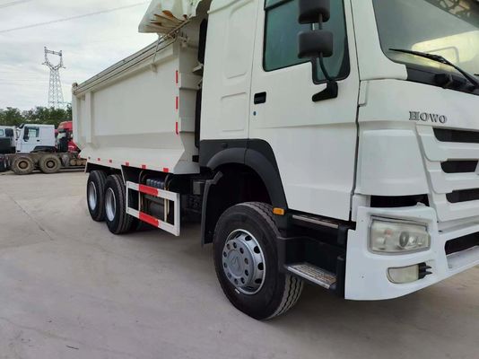 Sinotruck HOWO 6*4 camión de segunda mano blanco tipo U con transmisión manual