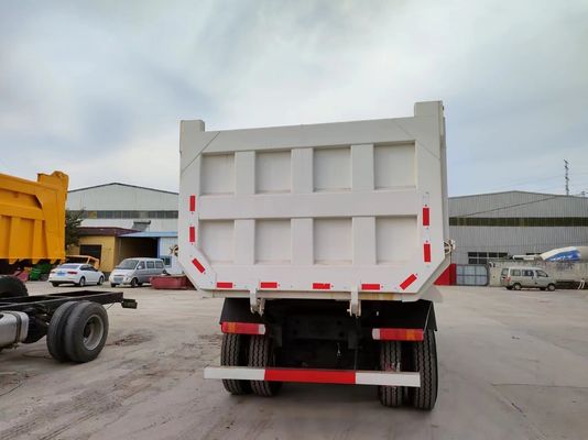 Sinotruck HOWO 6*4 camión de segunda mano blanco tipo U con transmisión manual