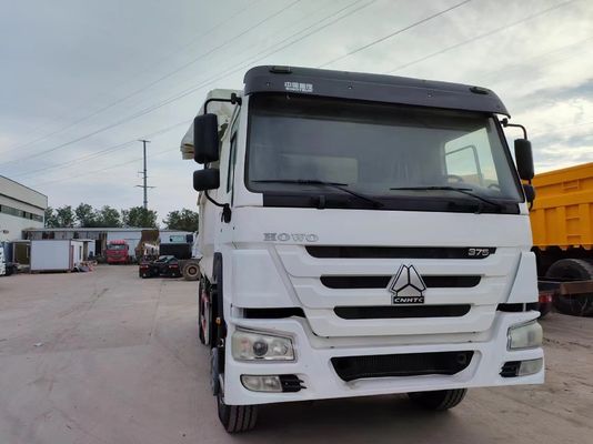 Sinotruck HOWO 6*4 camión de segunda mano blanco tipo U con transmisión manual