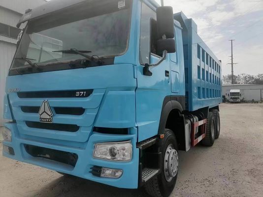 Utilizado HOWO 6X4 16 20 metros cúbicos 10 ruedas de minería camión de descarga con radial