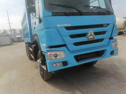 Utilizado HOWO 6X4 16 20 metros cúbicos 10 ruedas de minería camión de descarga con radial
