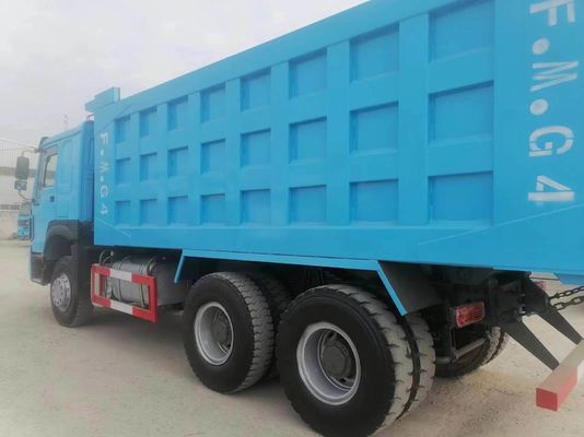Utilizado HOWO 6X4 16 20 metros cúbicos 10 ruedas de minería camión de descarga con radial