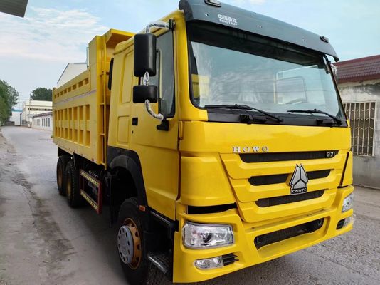 Diseño de neumáticos radiales Sinotruck HOWO 6*4 camión de descarga camión de segunda mano camión de 10 neumáticos camión de inclinación