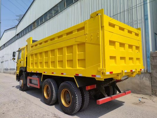 Diseño de neumáticos radiales Sinotruck HOWO 6*4 camión de descarga camión de segunda mano camión de 10 neumáticos camión de inclinación