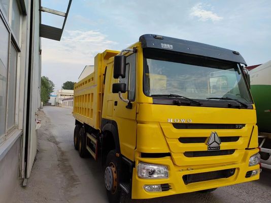 Diseño de neumáticos radiales Sinotruck HOWO 6*4 camión de descarga camión de segunda mano camión de 10 neumáticos camión de inclinación