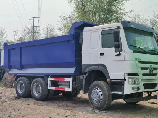 6×4 rueda motriz HOWO de trabajo pesado 380HP 400HP 430HP 10 ruedas camión de descarga cargando