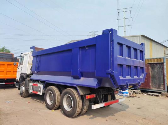 6×4 rueda motriz HOWO de trabajo pesado 380HP 400HP 430HP 10 ruedas camión de descarga cargando