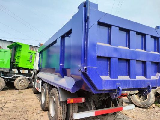 6X4 HOWO 400HP 12 ruedas U-Basket Tipper Dumper Tipping Truck con capacidad de motor de 6-8L