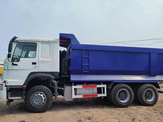 6X4 HOWO 400HP 12 ruedas U-Basket Tipper Dumper Tipping Truck con capacidad de motor de 6-8L