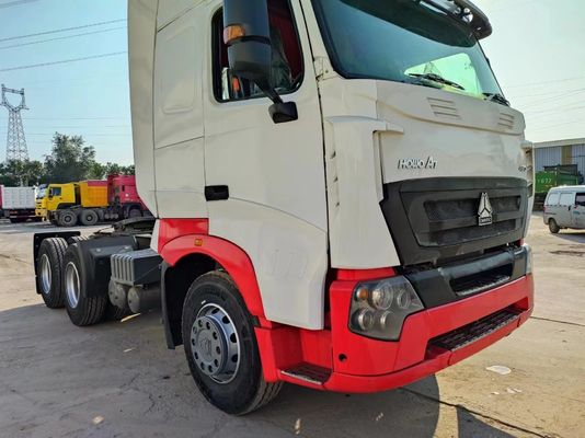 Sinotruk Howoa7 Cabeza de camión tractor con motor Weichai neumáticos certificados ECE asientos ≤5
