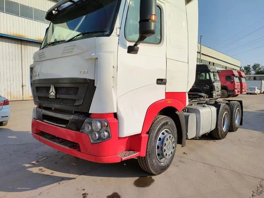 Sinotruk Howoa7 Cabeza de camión tractor con motor Weichai neumáticos certificados ECE asientos ≤5