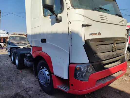 Sinotruk Howoa7 Cabeza de camión tractor con motor Weichai neumáticos certificados ECE asientos ≤5