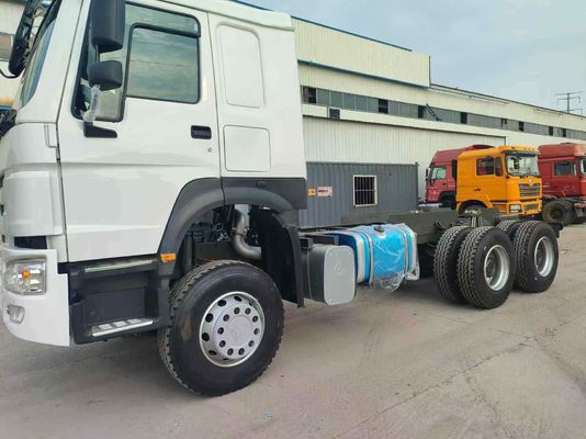 Potencia 351-450hp Sinotruk usado HOWO 6*4 Camión tractor 12.00r20/12r22.5/315.80-25