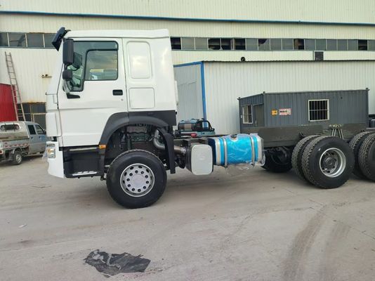 Potencia 351-450hp Sinotruk usado HOWO 6*4 Camión tractor 12.00r20/12r22.5/315.80-25