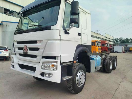Potencia 351-450hp Sinotruk usado HOWO 6*4 Camión tractor 12.00r20/12r22.5/315.80-25