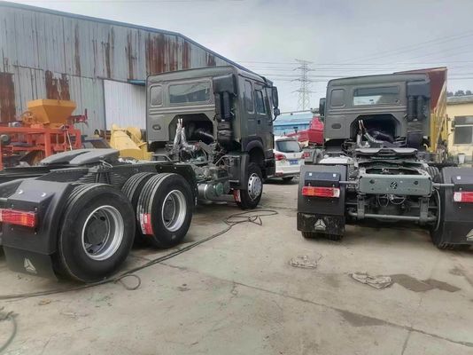 6X4 380HP 400HP 430HP Sinotruk HOWO Contenedor Remolque de carga Tractor de cabeza de camión para el transporte