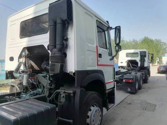 Tipo de transmisión manual 420HP Sinotruk HOWO 6 * 4 camión tractor con motor Weichai